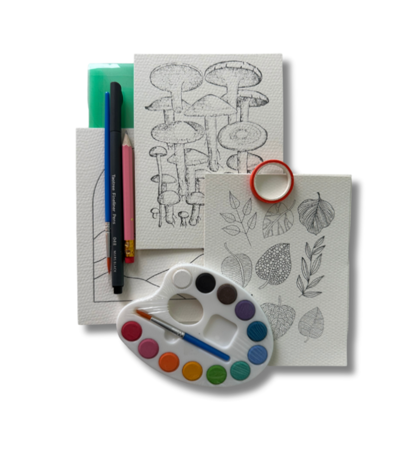 Cottagecore Watercolor Craft Kit