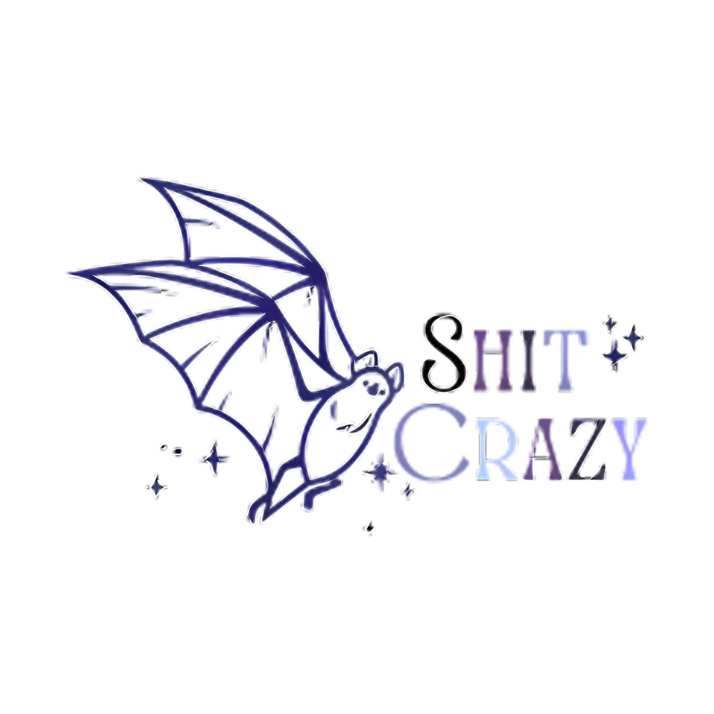 Bat Sh*t Crazy Sticker