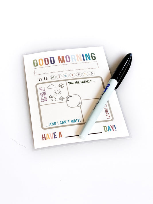 LUNCHBOX DAILY KID NOTE REUSABLE PAGE PLANNER - 8.5x11"