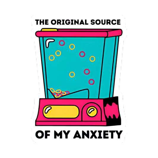 Original Source of Anxiety Sticker