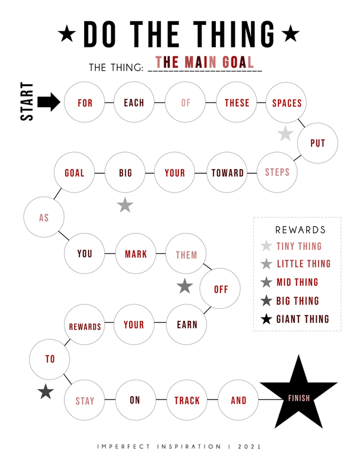 Reward Chart Digital Download