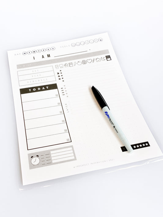 STUDENT REUSABLE PAGE PLANNER - 8.5x11"