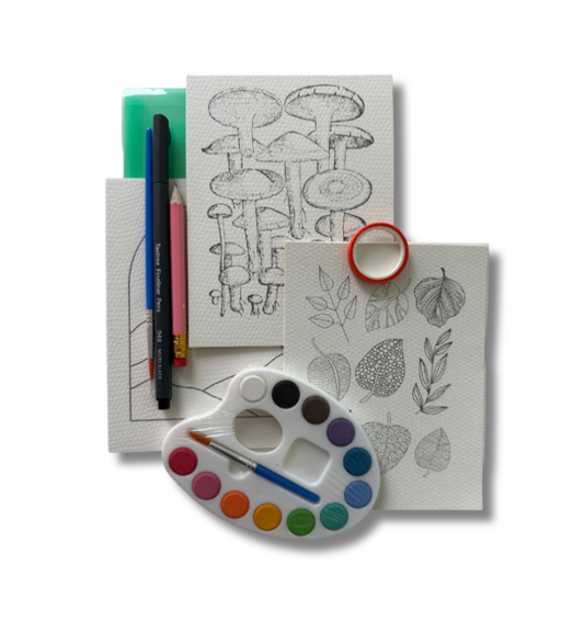 Cottagecore Watercolor Craft Kit