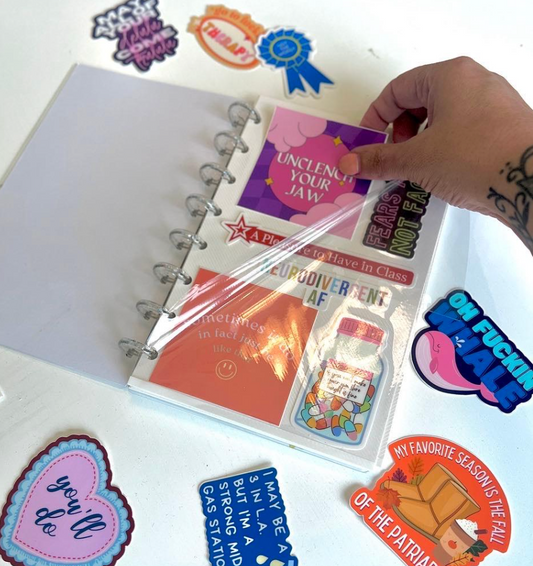 Discbound Reusable Sticker Book