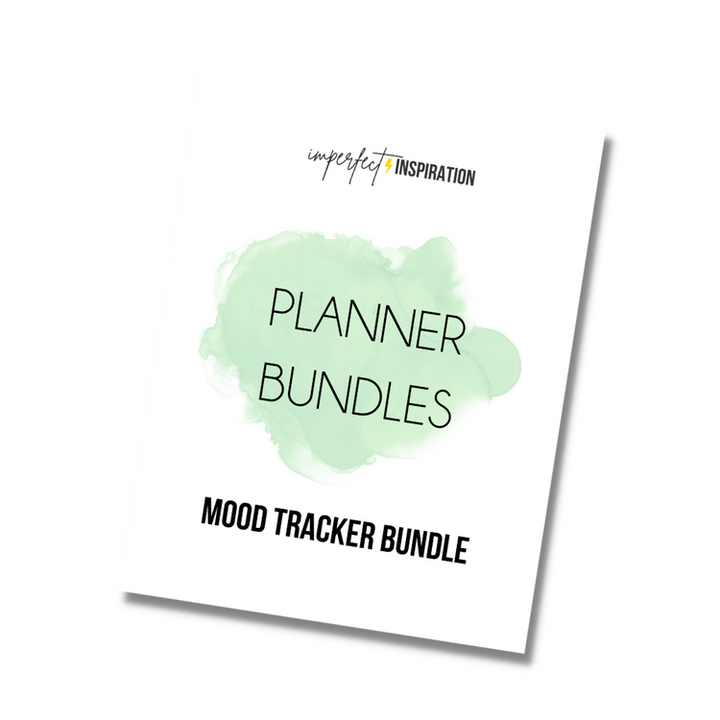 Mood Tracker Bundle Printable Digital Download