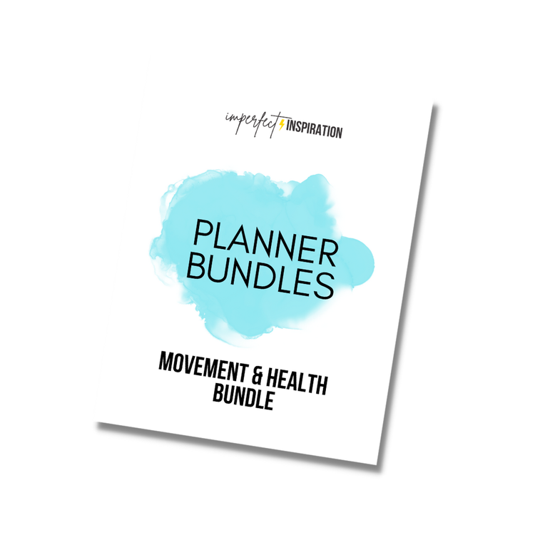 Movement + Health Bundle Printable Digital Download