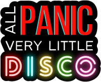 All Panic No Disco Sticker