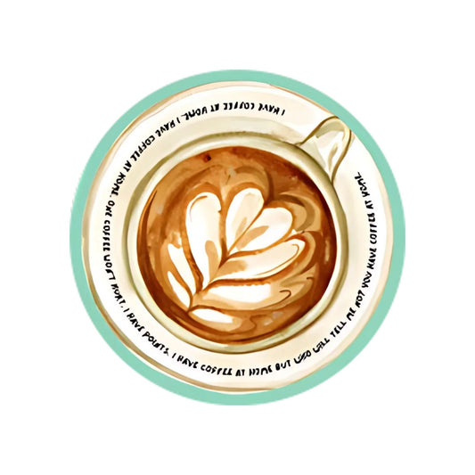 Coffee at Home Sticker