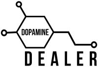 Dopamine Dealer Holographic Sticker