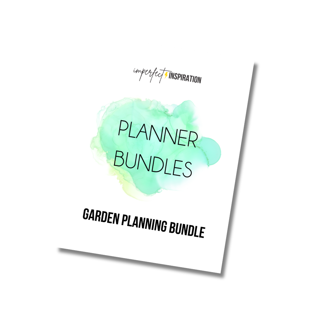 Garden Planning Bundle Printable Digital Download