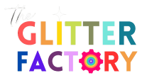 Glitter Factory Logo Sticker