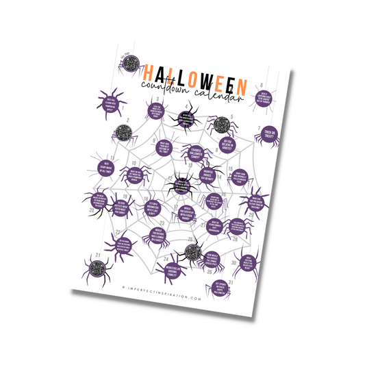 Halloween Countdown Calendar - Digital Download