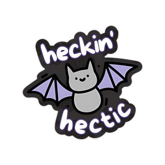 Heckin' Hectic Bat Sticker