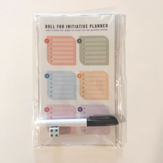 MINI TWO SIDED ROLL FOR INTIATIVE AND STOP LIGHT LIST