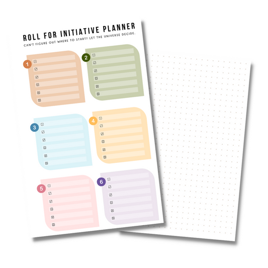 Mini Roll for Initiative Printable Digital Download