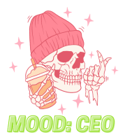 Mood CEO Skeleton Sticker