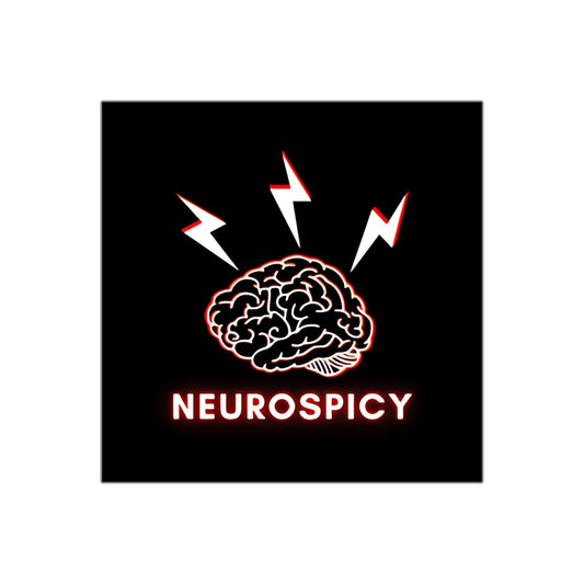 Neon Neurospicy Sticker