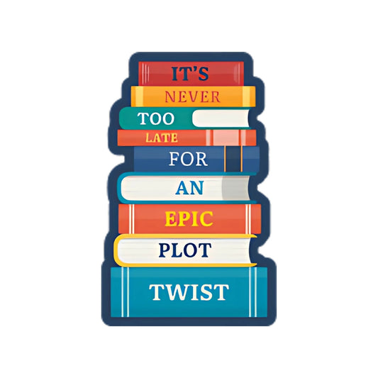 Epic Plot Twist Bookish Sticker