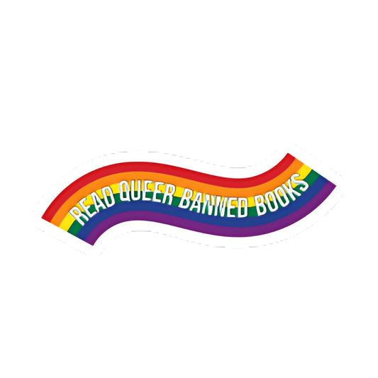Read Queer Banned Books Sticker