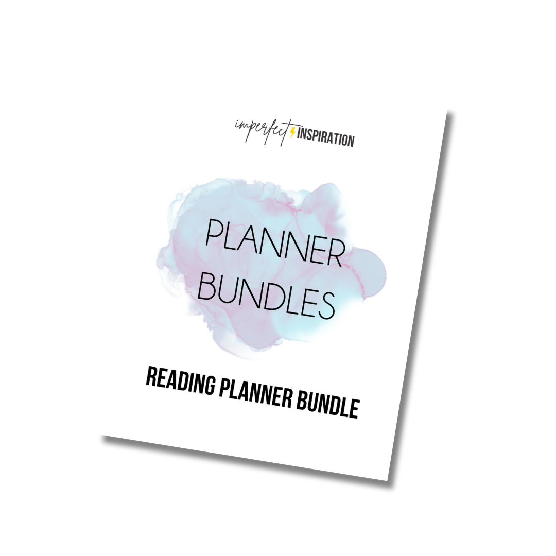 Reading Planner Bundle Printable Digital Download