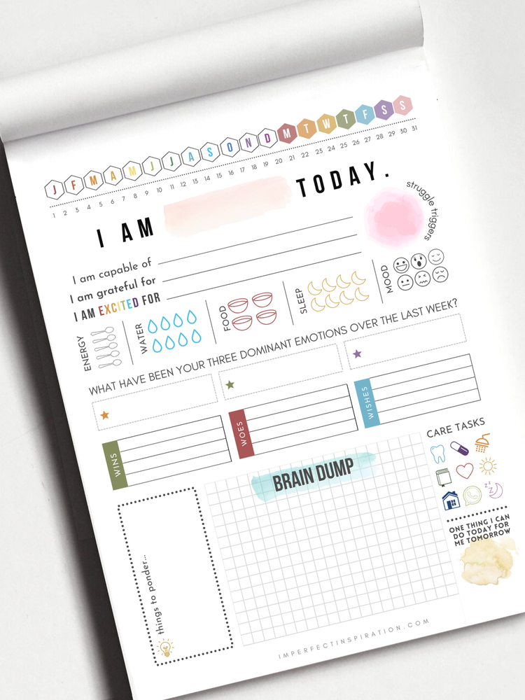 Self Care Daily Routine Tracker