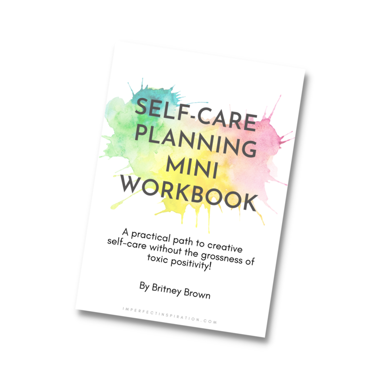 Self Care Planning Workbook Digital Download